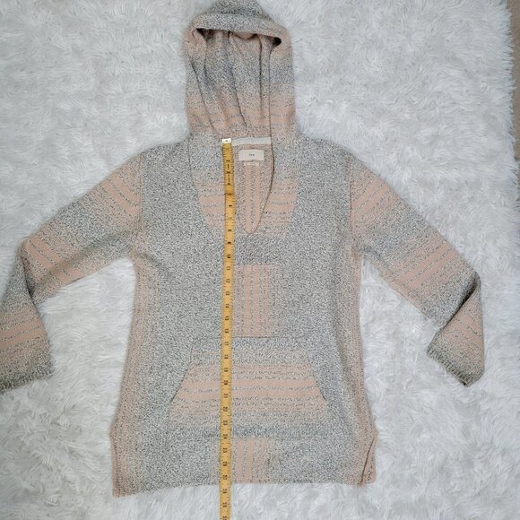 TNA Aritzia Baja Hoodie Poncho Pullover Top - Size M - Picture 8 of 10